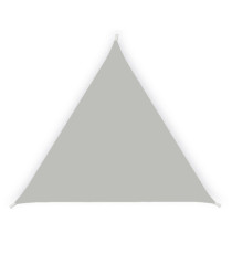 Tenda a vela triangolare ombreggiante - 3,6 x 3,6 x 3,6 m - PL - cenere - X-Robust