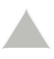 Tenda a vela triangolare ombreggiante - 5 x 5 x 5 m - PL - cenere - X-Robust