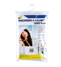 Zanzariera a calamita - 230 x 120 cm - bianco - X-Robust