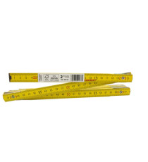 Metro pieghevole - 2m - legno - Fischer Darex