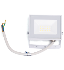 Faro led 10W bianco 900 lumen luce naturale 4000K, ultrasottile IP65 Dimensioni: L103xW77xH27mm Serie 07