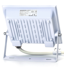 Faro led 30W bianco 2700 lumen luce fredda 6500K, ultrasottile IP65 Dimensioni: L142xW112xH27mm Serie 07