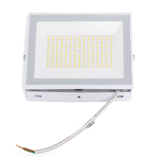 Faro led 100W bianco 9000 lumen luce fredda 6500K, ultrasottile IP65 Dimensioni: L246xW179xH28mm Serie 07