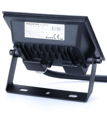 Faro led 10W nero 900 lumen luce naturale 4000K, ultrasottile IP65 Dimensioni: L103xW77xH27mm Serie 07