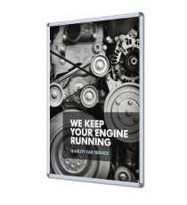 Cornice a scatto - angoli tondi - A4 - profilo 2,5 cm