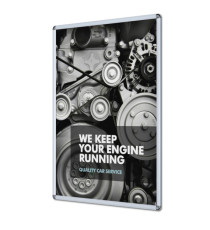 Cornice a scatto - angoli tondi - A4 - profilo 2,5 cm