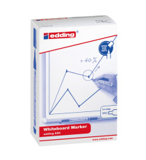 Marcatore per lavagne bianche 660 - punta conica - da 1,5 a 3 mm - nero - Edding