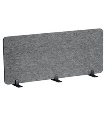 Pannello divisorio da scrivania EFFECT - feltro - pieghevole - 1,2 m - Durable