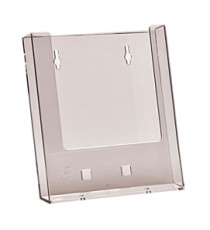 Portadepliant da parete - tasca A5 - trasparente