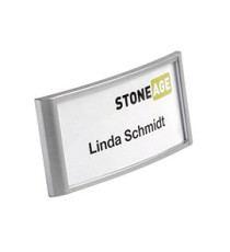 Portanome Classic con magnete - 3,4 x 7,4 cm - Durable - conf. 10 pezzi