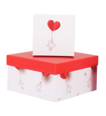 Set scatole regalo - dimensioni assortite - fantasia Charmed - conf. 6 pezzi