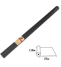 Tovaglia damascata - in rotolo - 1,18 x 25 m - carta - nero - Pro Nappe