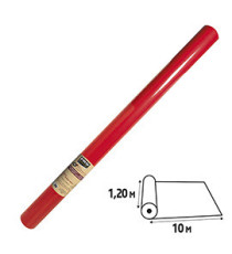 Tovaglia idrorepellente - in rotolo - 1,2 x 10 m - spunbond - rosso - Pro Nappe