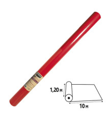 Tovaglia idrorepellente - in rotolo - 1,2 x 10 m - spunbond - rosso - Pro Nappe