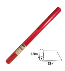 Tovaglia idrorepellente - in rotolo - 1,2 x 25 m - spunbond - rosso - Pro Nappe