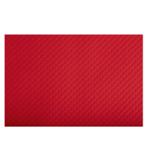 Tovaglietta monouso Tiss Lack - 30 x 40 cm - carta - rosso - Pro Nappe - conf. 500 pezzi