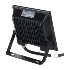 Faro led 30W nero 2700 lumen luce fredda 6500K, ultrasottile IP65 Dimensioni: L142xW112xH27mm Serie 07