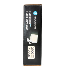 Faro led 30W con sensore bianco 2700 lumen luce naturale 4000K IP65 L142xW172xH52mm Serie 07 sens crepuscolare e movimento