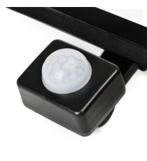 Faro led 30W con sensore, nero 2700 lumen luce fredda 6500K IP65 L142xW172xH52mm Serie 07 sens crepuscolare e movimento
