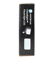 Faro led 30W con sensore, nero 2700 lumen luce fredda 6500K IP65 L142xW172xH52mm Serie 07 sens crepuscolare e movimento