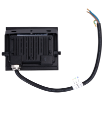 Faro led 20W nero RGB con telecomando, multicolore RGB, ultrasottile IP65 Dimensioni: L142xW112xH27mm Serie 07