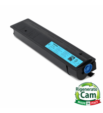 Toner FC25EC ciano rigenerato CAM di alta qualità, made in Italy 6AJ00000072 T-FC25EC per Toshiba E-Studio 2040,2540,3040