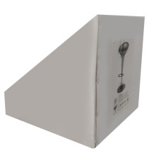Sgabello Bar - in ABS e acciaio - H 55 / 78 cm - grigio - Serena Group