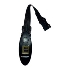 Bilancia pesa valigie Explora - 3,6 x 10 cm - nero - Lebez