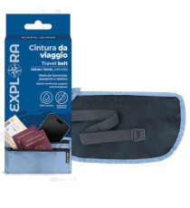 Cintura da viaggio Explora - 25 x 14,5 cm - tessuto - azzurro - Lebez