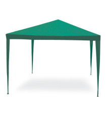 Gazebo Facile - 3 x 3 m - acciaio/PL - verde - Garden Friend