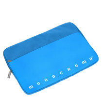Porta laptop in tessuto Monocromo - 36 x 25 x 1 cm - colori assortiti - Pigna