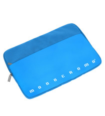 Porta laptop in tessuto Monocromo - 36 x 25 x 1 cm - colori assortiti - Pigna