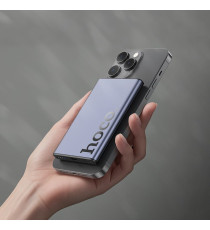 Power bank magnetico Hoco Q32 5000mAh compatibile MagSafe ricarica fast USB-C fino a 20W, ricarica wireless fino a 15W