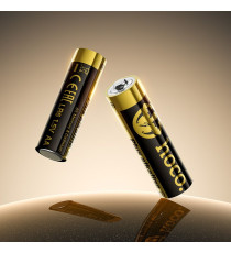 Batterie Hoco AA alcaline 10pz stilo AA LR6 Hoco JA1 energia affidabile e lunga durata, pile di alta qualità