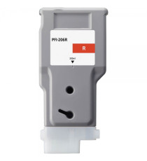 Cartuccia PFI-206R rosso 5309B001 ink pigmentato per Canon imagePROGRAF 6400, 6450 PFI206 capacità 300ml