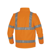 Giacca Softshell Moonlight 2 alta visibilità - poliestere - taglia M - arancio fluo - Deltaplus