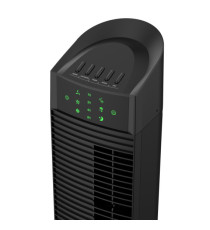Ventilatore a torre Skyline - c/telecomando - 3 velocità - 65 W - 29 x 29 x 90,7 cm - nero - CFG
