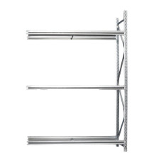 Kit scaffale - modulo estensione - per pneumatici - 3 ripiani - 150 x 50 x 220 cm - acciaio - Tecnotelai