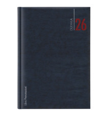 Libro prenotazioni ristorante 2027 - con copertina similpelle imbottita - 21 x 30 cm - blu