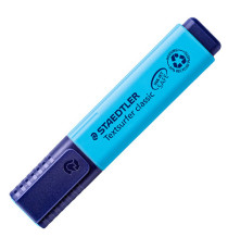 Evidenziatore Textsurfer Classic - punta a scalpello - tratto 1,0-5,0mm - azzurro - Staedtler