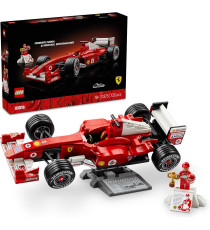 Lego Icons - Ferrari F2004 e Michael Schumacher - Lego 11375 Set con Motore V10 e Minifigure del Pilota 735pz Anni 18+