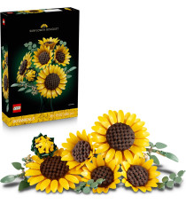 Lego The Botanicals - Bouquet di girasoli - Lego 11502 Girasoli Finti e Steli di Eucalipto Anni 18+ 686pz