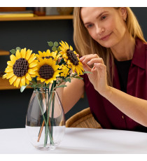 Lego The Botanicals - Bouquet di girasoli - Lego 11502 Girasoli Finti e Steli di Eucalipto Anni 18+ 686pz