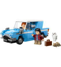 Lego Harry Potter - Ford Anglia™ volante - Lego 76424 Auto con Ron Weasley, Edvige e Bacchette Magiche 165pz Anni 7+