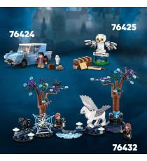 Lego Harry Potter - Edvige al numero 4 di Privet Drive - Lego 76425 Civetta delle Nevi 337pz Anni 7+