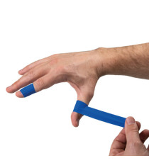 Bendaggio coesivo Detectaplast - per HACCP - 6 cm x 4,5 m - blu - PVS