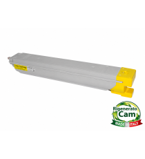 Toner Y804S giallo rigenerato CAM di alta qualità, made in Italy per Samsung X3200,X3220,X3280 HPSS721A CLTY804S 15.000 pagine