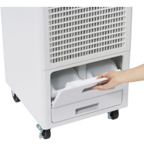 Raffrescatore portatile PD-7105 - con 2 serbatoi 5 L - 160 W - 39 x 43 x 111 cm - Brother