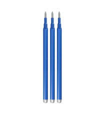Refill per penne gel cancellabili  - punta 0,7 mm - blu - Osama - conf. 3 pezzi