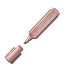 Evidenziatore Textliner 46 - punta a scalpello - colori assortiti metallic - Faber-Castell - astuccio 4 colori